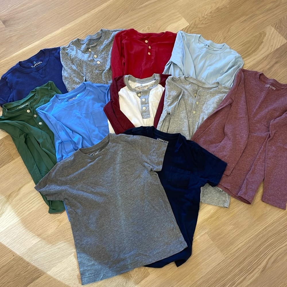 Crewcuts boys Bundle - mostly Long Sleeve